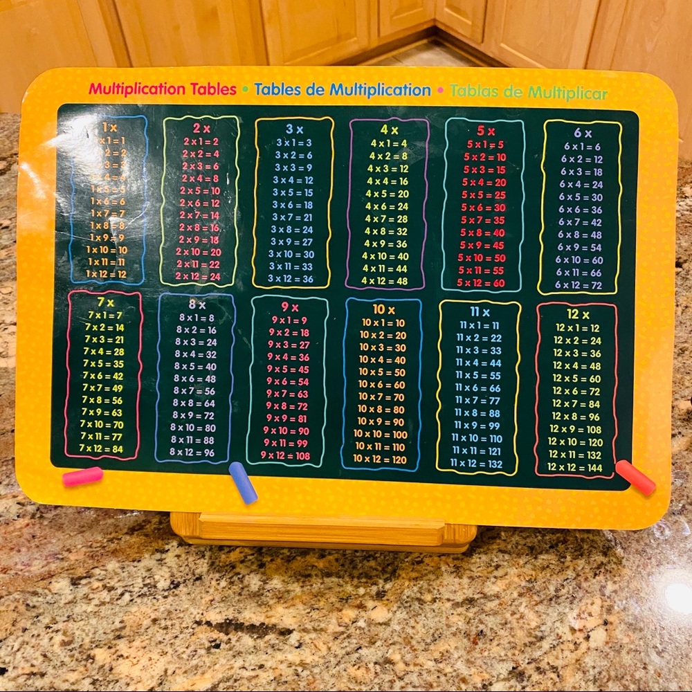 Kids Multiplication Table Placemat - Picture 3 of 3